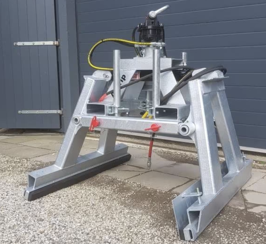 Hydrolische stenenklem half pak stenen