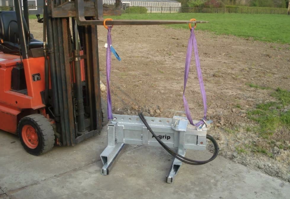 Hydrolische stenenklem 1000kg hefvermogen - Afbeelding 2