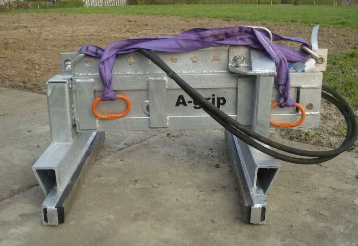 Hydrolische stenenklem 1000kg hefvermogen